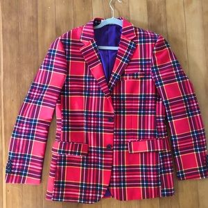 Plaid Opposuit Christmas Suit Full set